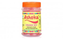 Ashoka Orange Red, Synthetic Food Colour Preparation  Jar  80 grams